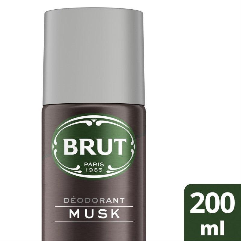 BRUT Déodorant Atomiseur Musk 200Ml - Marché Du Coin