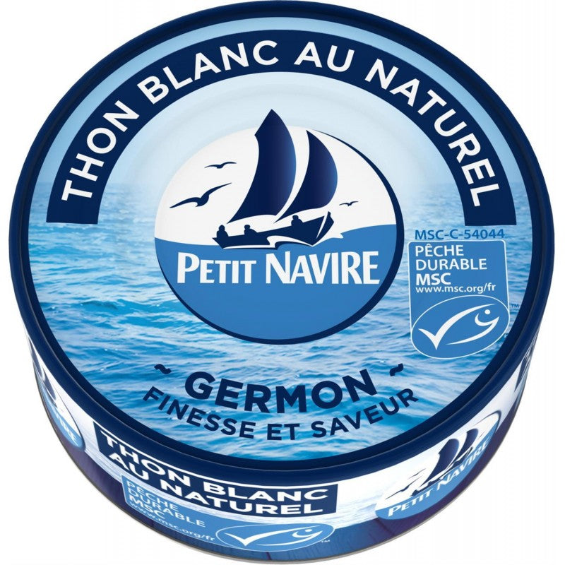 PETIT NAVIRE Thon Blanc Naturel Msc 1/5 112G - Marché Du Coin