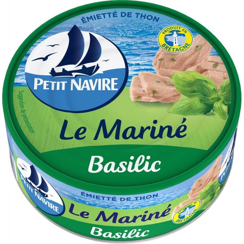 PETIT NAVIRE Le Marinéémietté Dethonbasilic 110G - Marché Du Coin