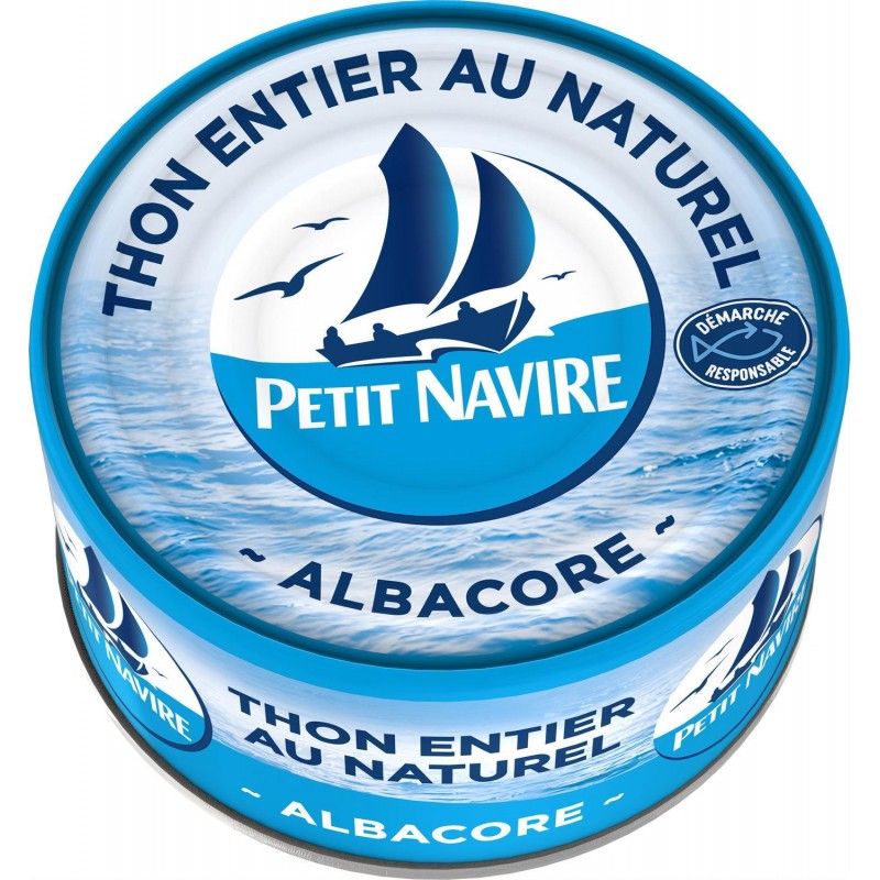 PETIT NAVIRE Thon Naturel Démarche Responsable 140G - Marché Du Coin