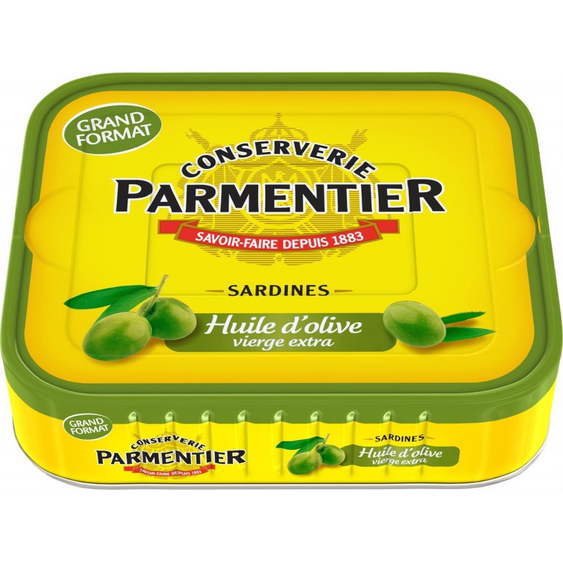 PARMENTIER Sardines Huile D'Olive Hyacinthe 232G - Marché Du Coin