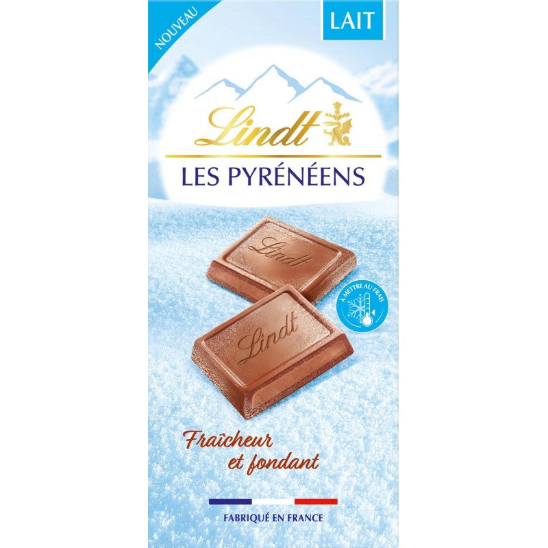 LINDT Tablette Les Pyrénéens Lait 150G - Marché Du Coin