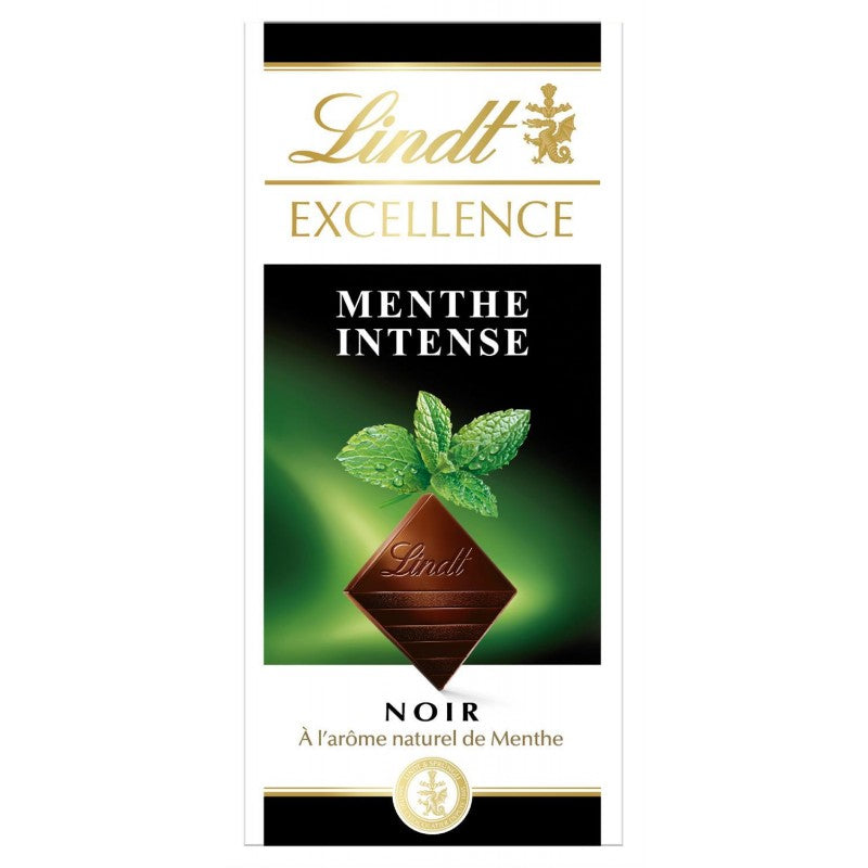 LINDT Excellence Noir Menthe 100G - Marché Du Coin