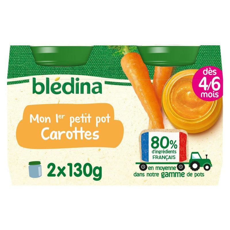 BLÉDINA Pots Carottes 2X130G - Marché Du Coin