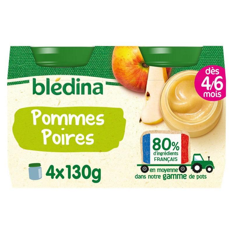 BLÉDINA Pots Pommes Poires 4X130G - Marché Du Coin