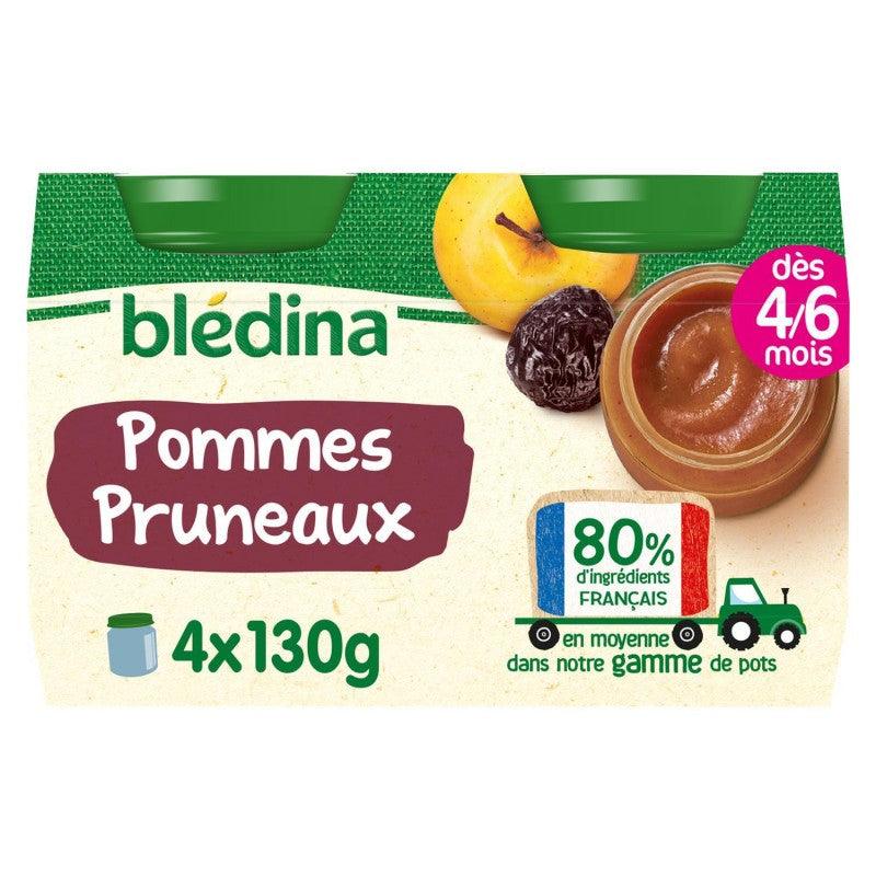 BLÉDINA Pots Pommes Pruneaux 4X130G - Marché Du Coin