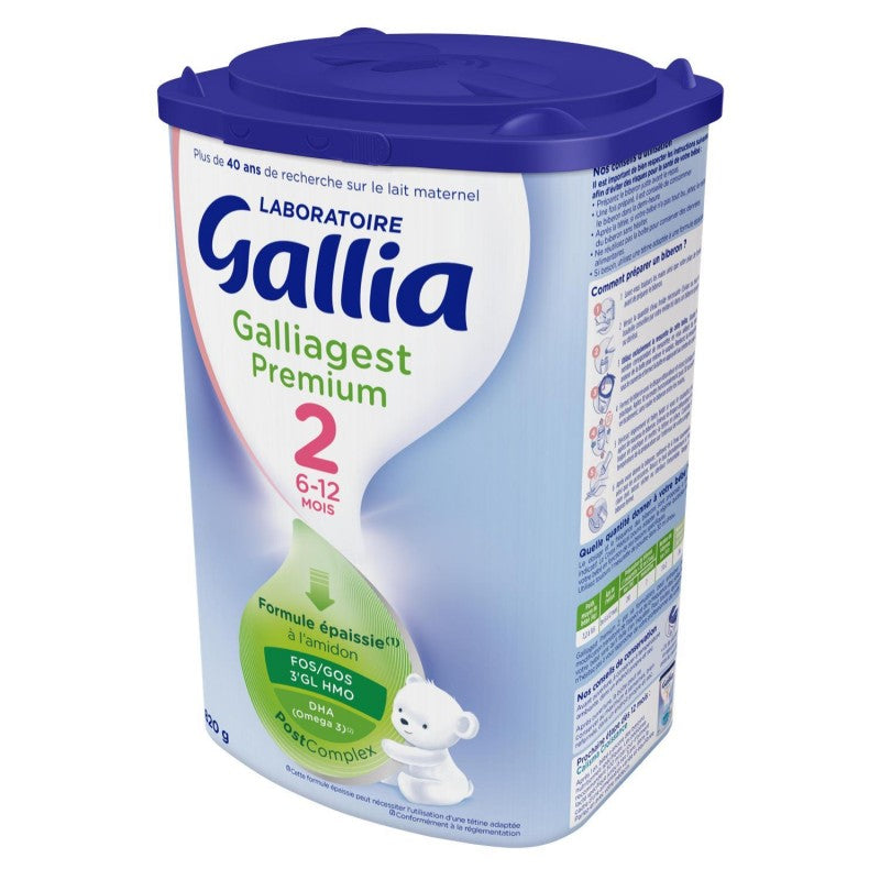 GALLIA Galliagest Premium 2Ème Âge De 6 À 12 Mois 820G - Marché Du Coin