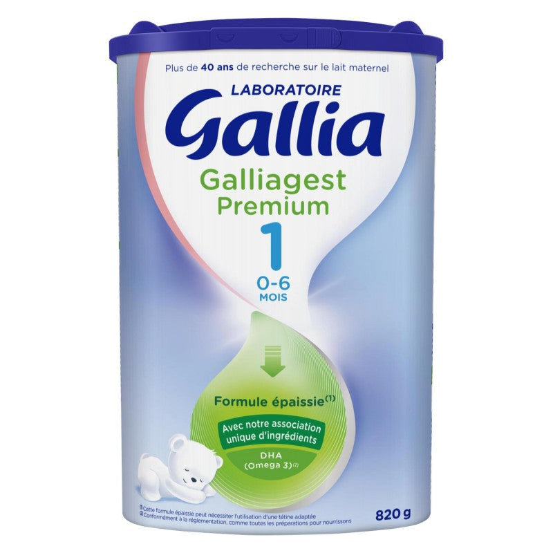 GALLIA Galliagest Premium 1Er Âge De 0 À 6 Mois 820G - Marché Du Coin