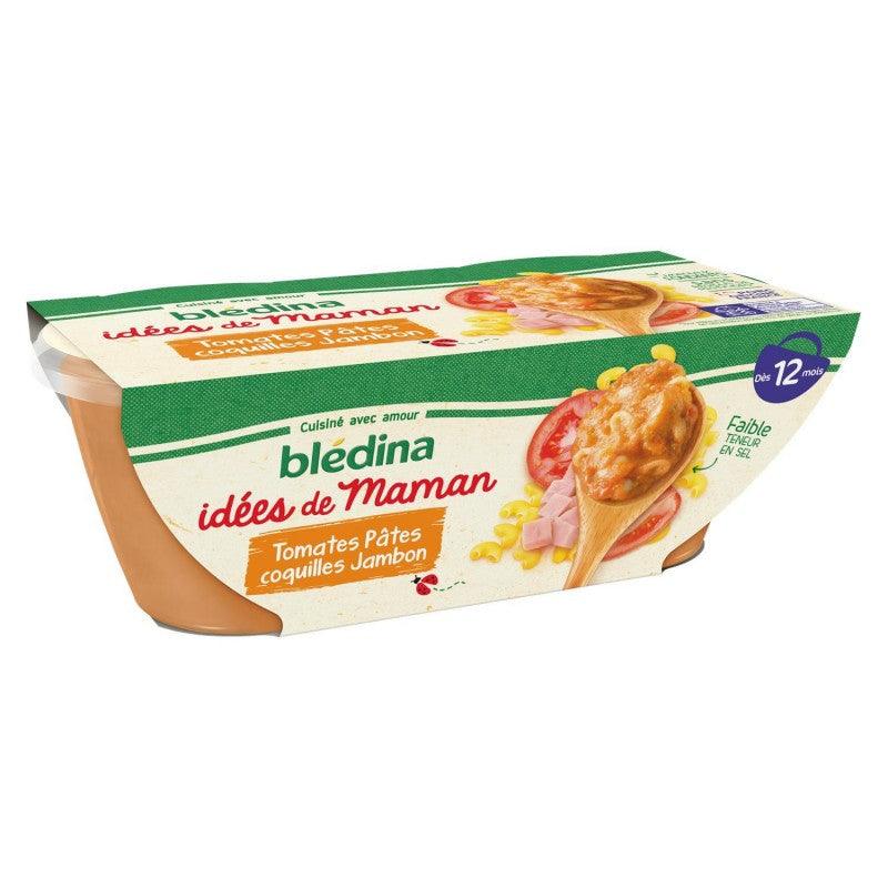 BLÉDINA Blédina Les Idées De Maman X 2 Bols 200 G Tomates Pates Coquille Jambon Dès 12 Mois - Marché Du Coin