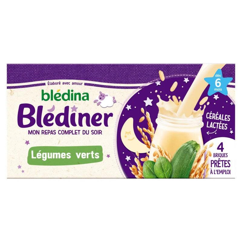 BLÉDINA Blediner Lait 4X250Ml Legumes Vert Des 6 Mois - Marché Du Coin