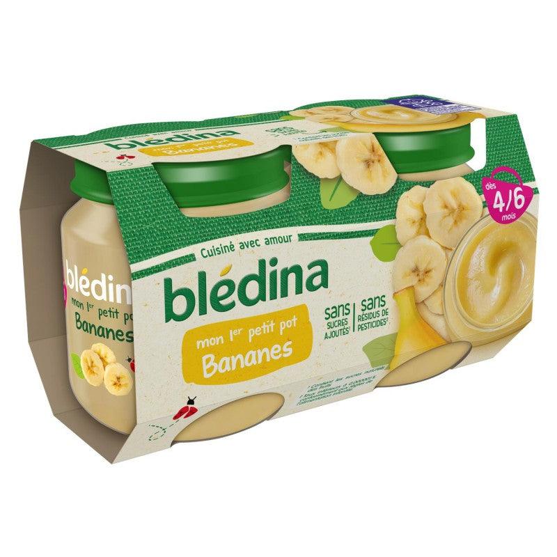BLÉDINA Blédina Mon 1Er Petit Pot Banane 2X130G Dès 4/6 Mois - Marché Du Coin