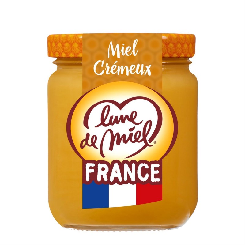 LUNE DE MIEL Miel De France Cremeux Pev 250G - Marché Du Coin