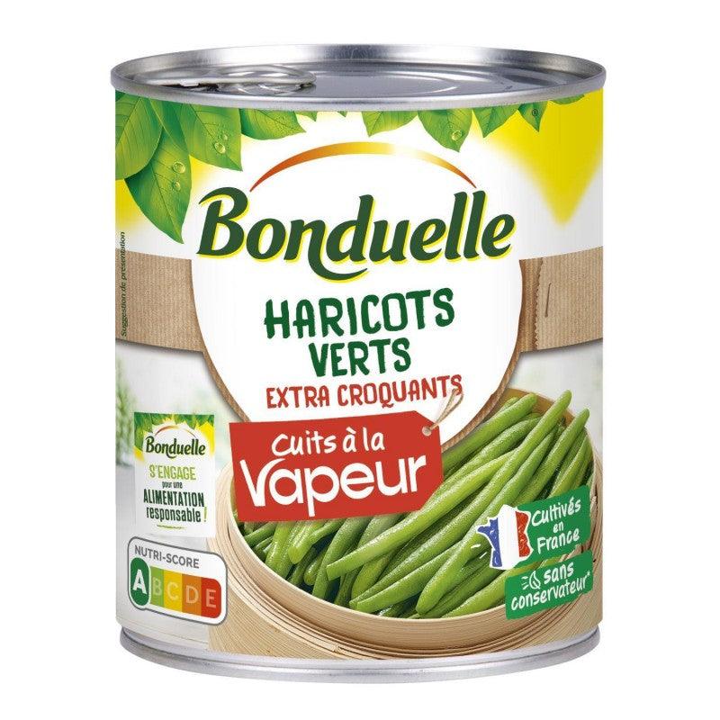 BONDUELLE Haricots Verts Extra Fins Cuits A La Vapeur 4/4 - Marché Du Coin