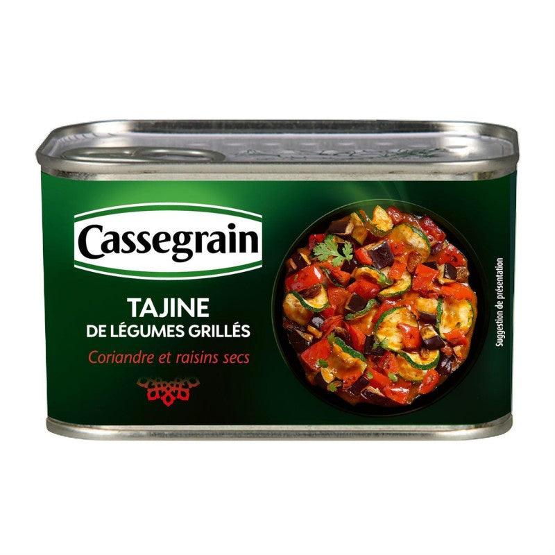 CASSEGRAIN Tajine De Légumes Grillés, Coriandre Et Raisins Secs 1/2 375G - Marché Du Coin