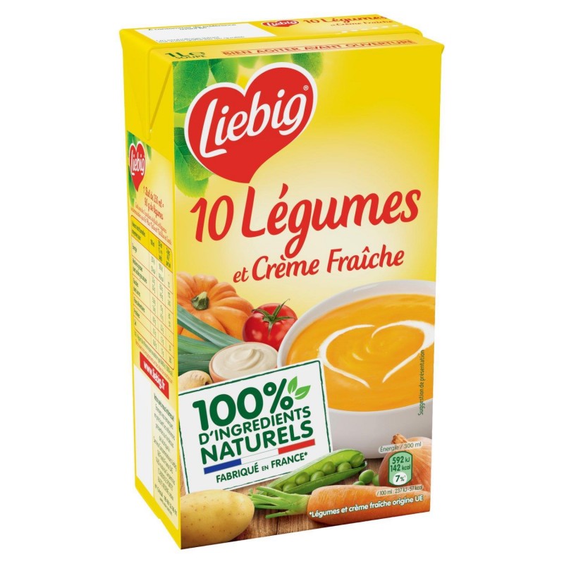 LIEBIG Velouté 10 Légumes Et Crème 1L - Marché Du Coin