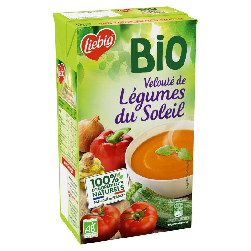 LIEBIG Bio Velouté De Légumes Du Soleil 1L - Marché Du Coin