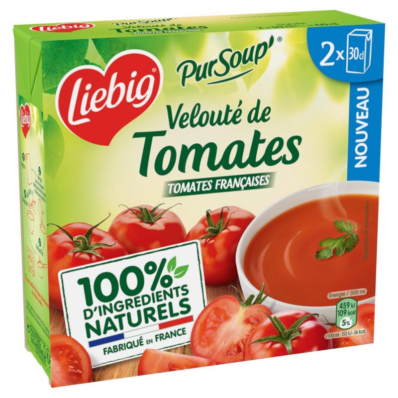 LIEBIG Pursoup Velouté De Tomates 2X30Cl - Marché Du Coin