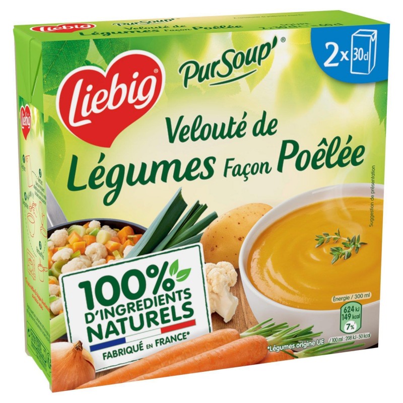 LIEBIG Pursoup Velouté De Légumes Poêlés Briques 600Ml - Marché Du Coin