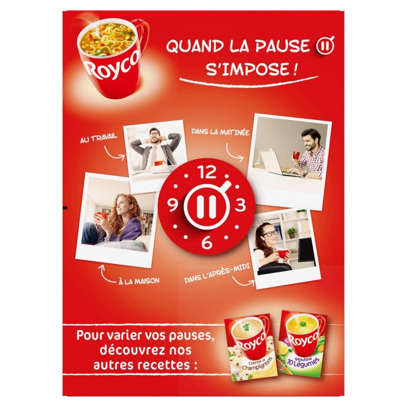 ROYCO Minute Soup Bouillon À La Chinoise 47G - Marché Du Coin