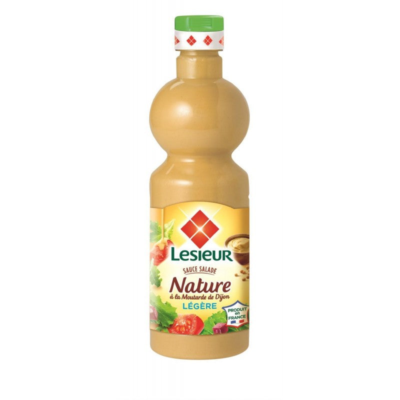 LESIEUR Sauce Salade Nature À La Moutarde De Dijon Legère 500Ml - Marché Du Coin