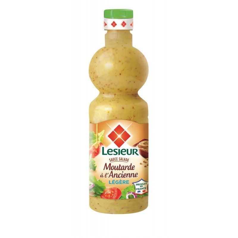 LESIEUR Sauce Salade Légère Moutarde À Lancienne 500Ml - Marché Du Coin