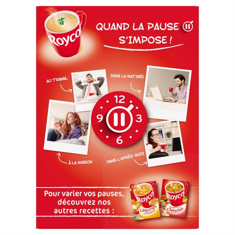 ROYCO Minute Soup Crème De Champignons 60G - Marché Du Coin