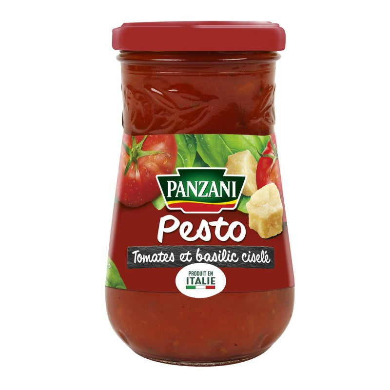 PANZANI Sauce Pesto Tomates Et Basilic Ciselé 200G - Marché Du Coin