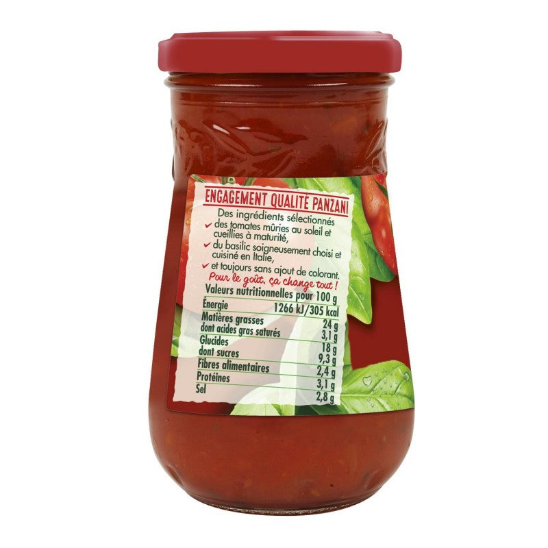 PANZANI Sauce Pesto Tomates Et Basilic Ciselé 200G - Marché Du Coin