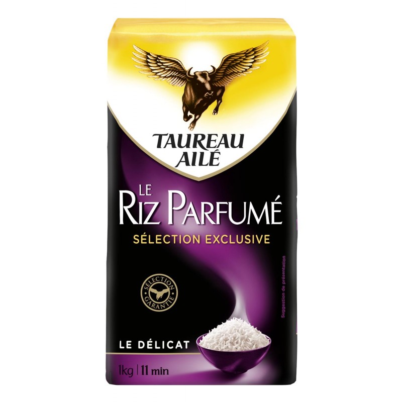 TAUREAU AILÉ Le Riz Parfumé 1Kg - Marché Du Coin