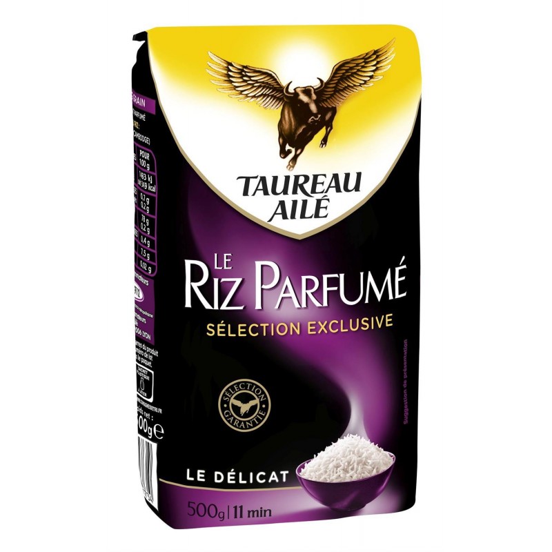 TAUREAU AILÉ Le Riz Parfumé 500G - Marché Du Coin