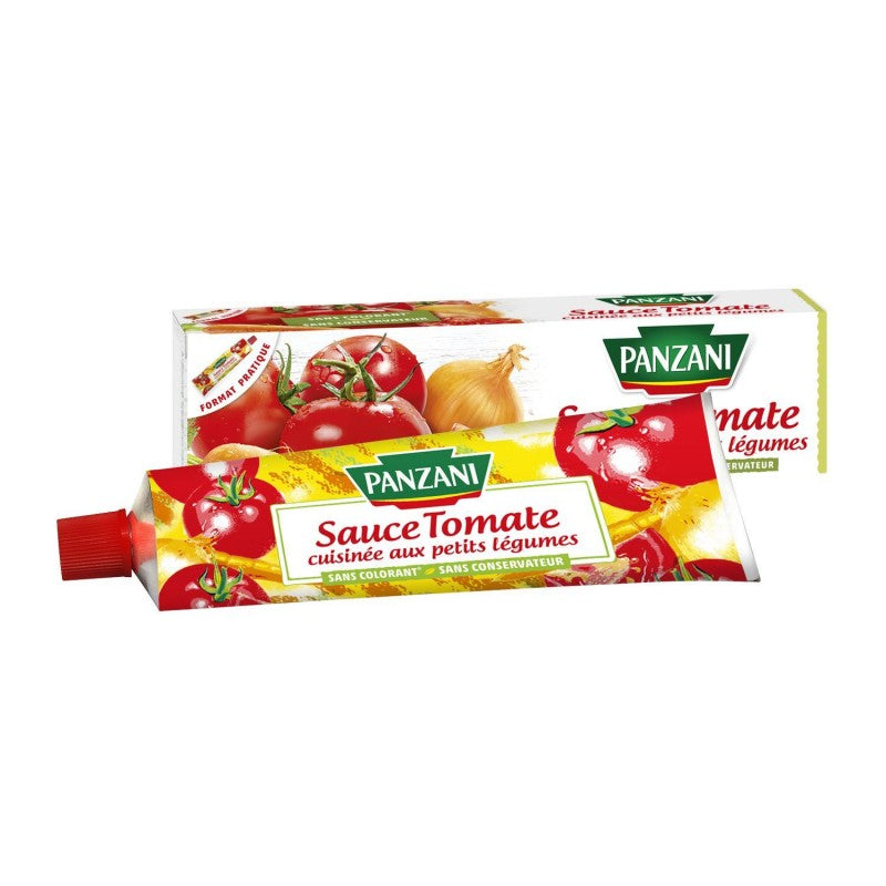 PANZANI Sauce Tomates Cuisinées Légumes Tube 180G - Marché Du Coin