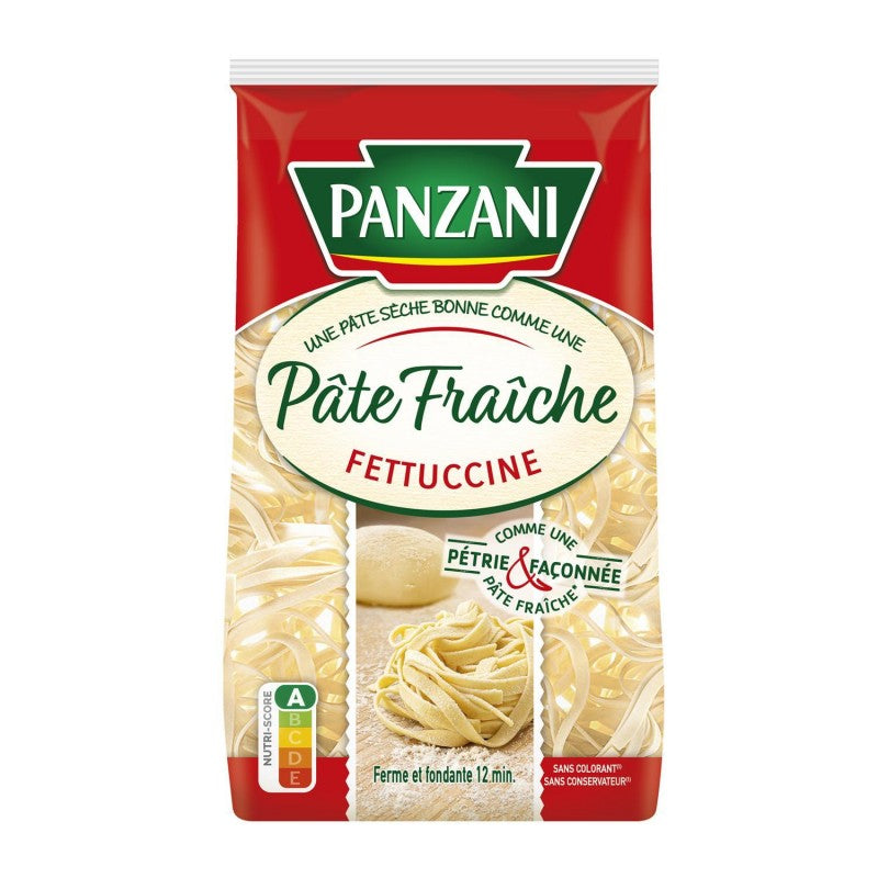 PANZANI Qualité Pâtes Fraîches Fettuccine 400G - Marché Du Coin