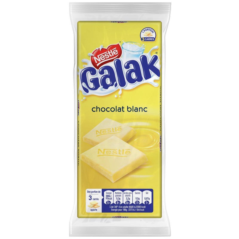 NESTLÉ Galak Tablette De Chocolat Blanc 200G - Marché Du Coin