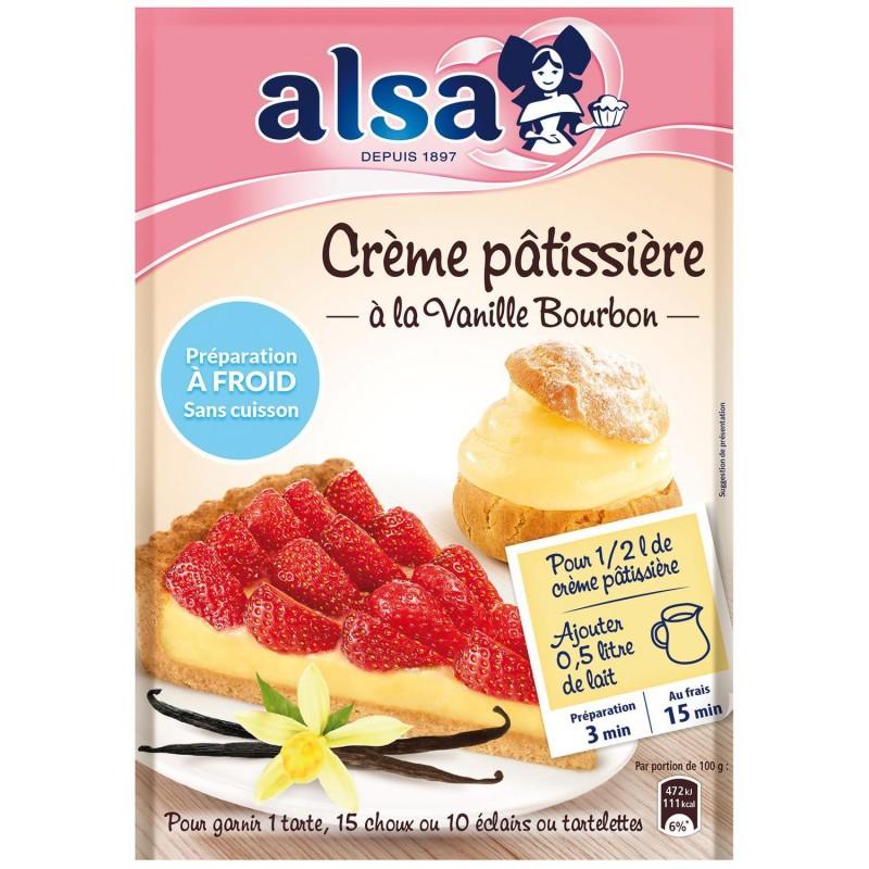 ALSA Préparation Crème Pâtissière À Froid 125G - Marché Du Coin