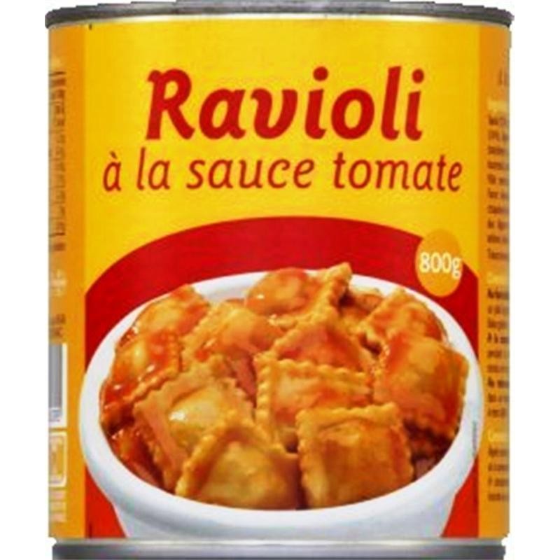 PRODUIT DISCOUNT Ravioli À La Sauce Tomate 800G - Marché Du Coin