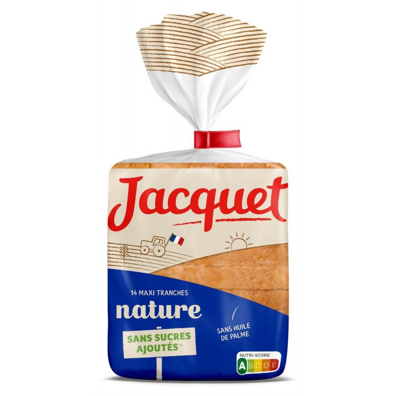 JACQUET Sans Sucre Ajouté Nature 550G - Marché Du Coin