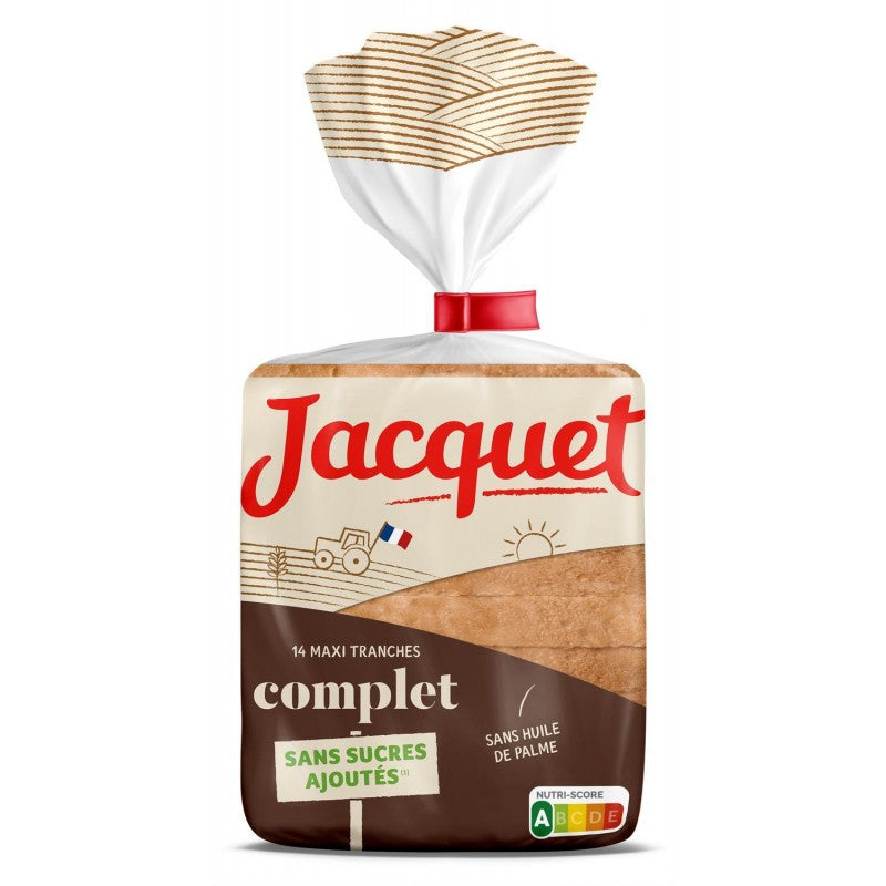 JACQUET Sans Sucre Ajouté Complet 550G - Marché Du Coin