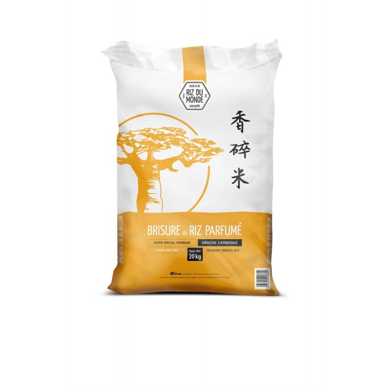 RIZ DU MONDE Brisure De Riz Parfumé Sup Spe 20Kg - Marché Du Coin