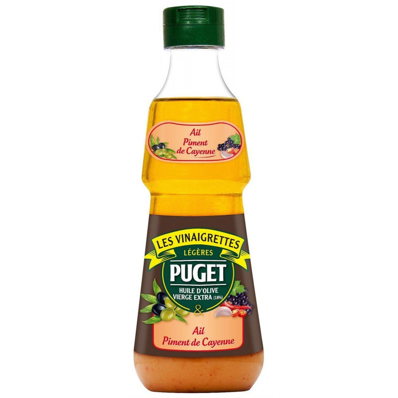 PUGET Vinaigrette Biphasée Ail Piment D'Espelette 330Ml - Marché Du Coin