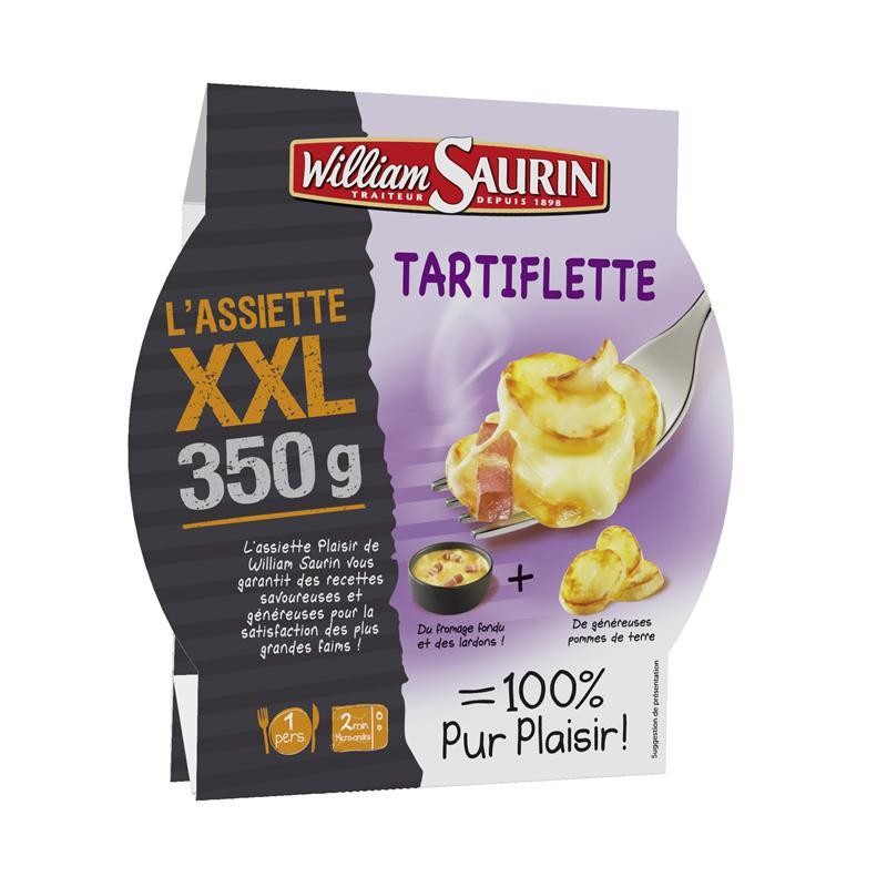 WILLIAM SAURIN Tartiflette - Assiette Micro-Ondes 350G - Marché Du Coin