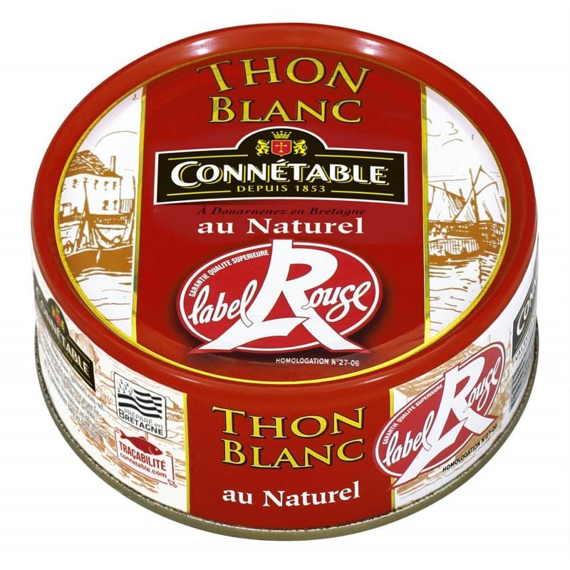 CONNÉTABLE Thon Blanc Germon Au Naturel Label Rouge 120G - Marché Du Coin