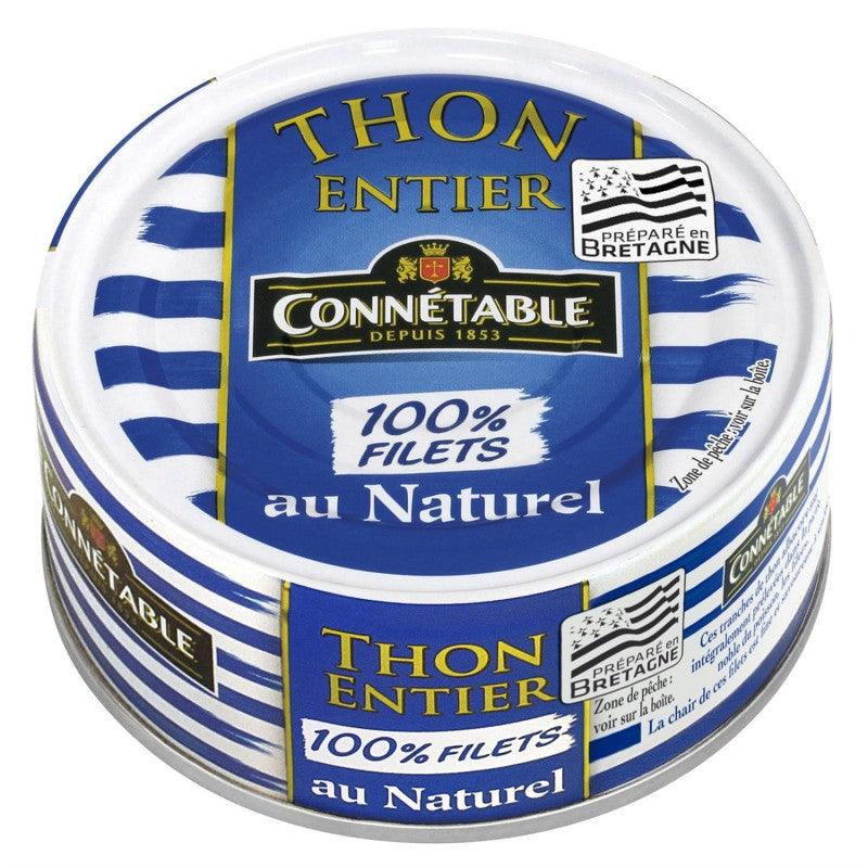 CONNÉTABLE Thon Albacore Entier Au Naturel 100% Filets 112G - Marché Du Coin