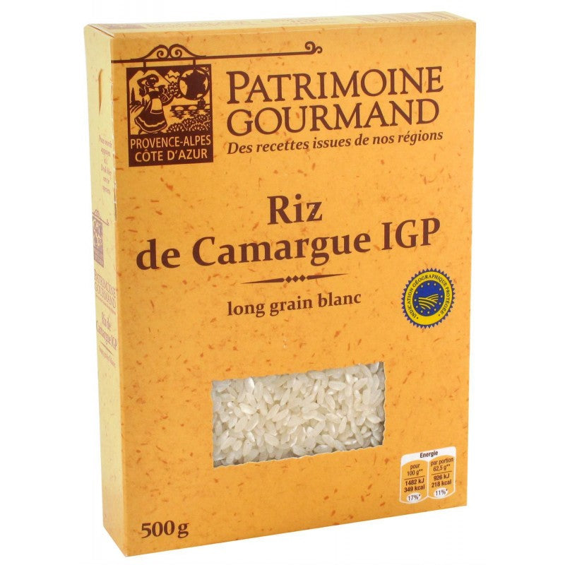 PATRIMOINE GOURMAND Riz Blanc De Camargue Long Grain 500G - Marché Du Coin