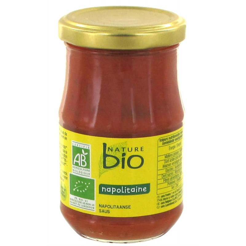 NATURE BIO Sauce Tomate Napolitaine 200G - Marché Du Coin
