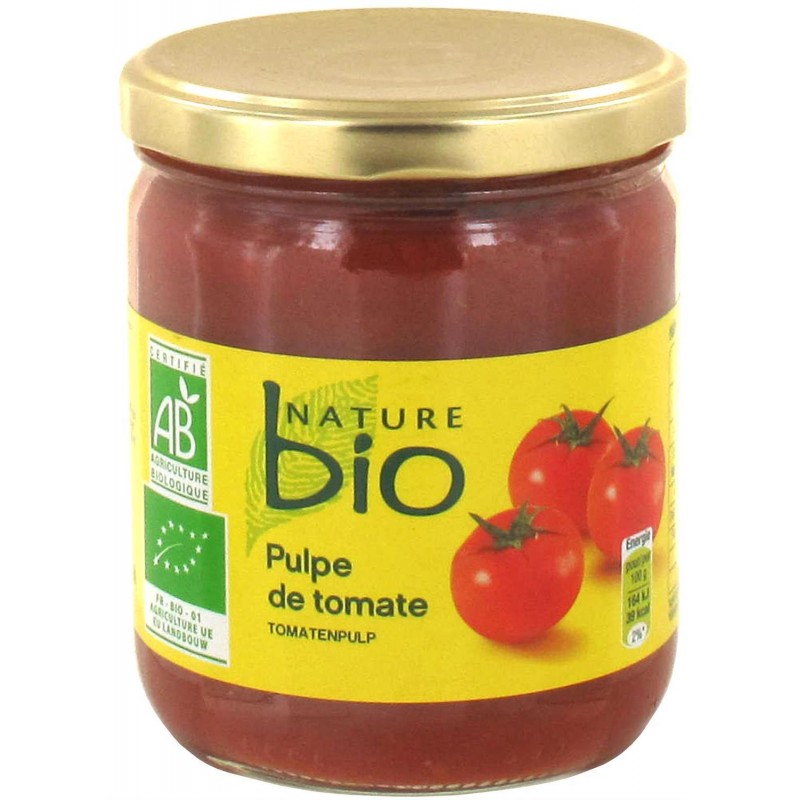 NATURE BIO Pulpe De Tomate 400G - Marché Du Coin