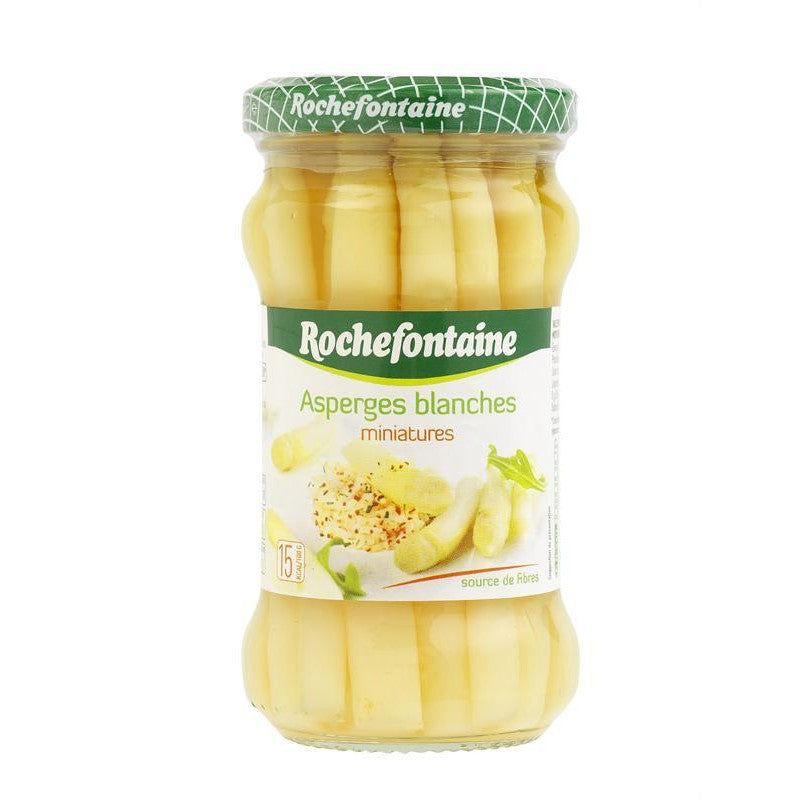 ROCHEFONTAINE Asperges Blanches Miniatures 110G - Marché Du Coin