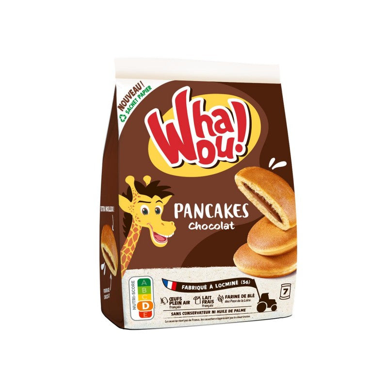 WHAOU! Whaou! Pancakes Chocolat X7 259G - Marché Du Coin