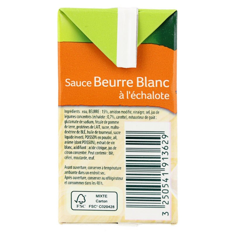 KNORR Sauce Surfine Beurre Blanc 30Cl - Marché Du Coin