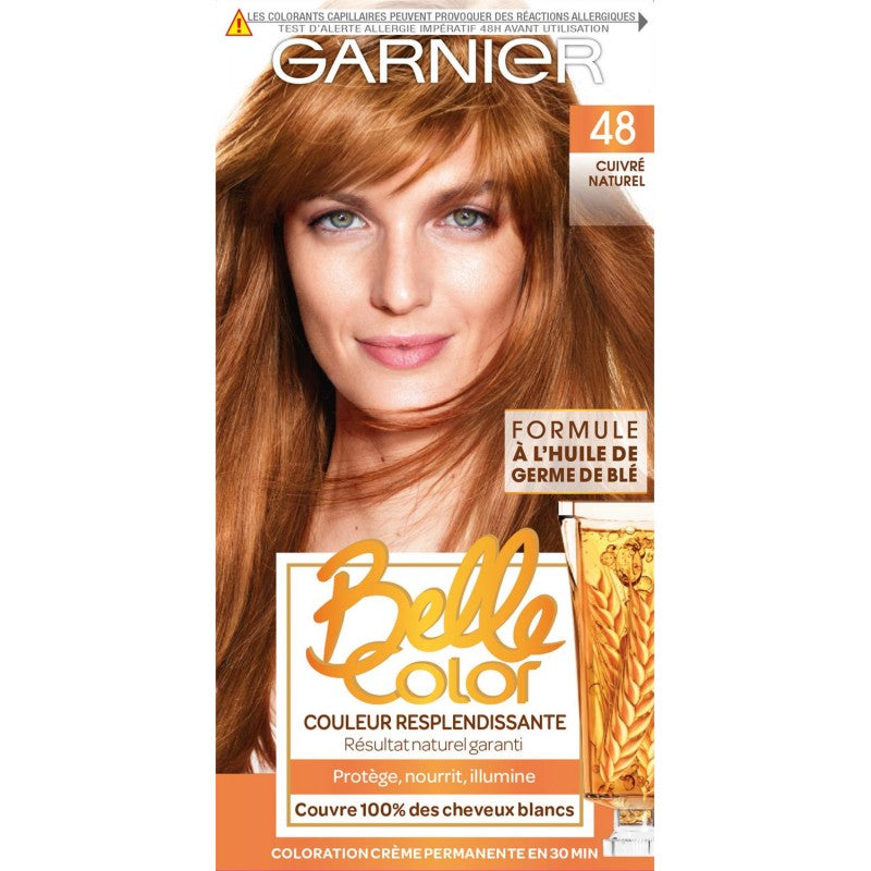 GARNIER Belle Color Coloration N°48 Cuivré - Marché Du Coin