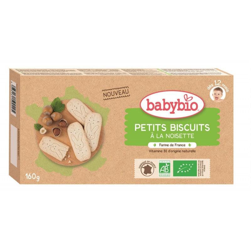 BABYBIO Petits Biscuits À La Noisette Dès 12 Mois 160G - Marché Du Coin